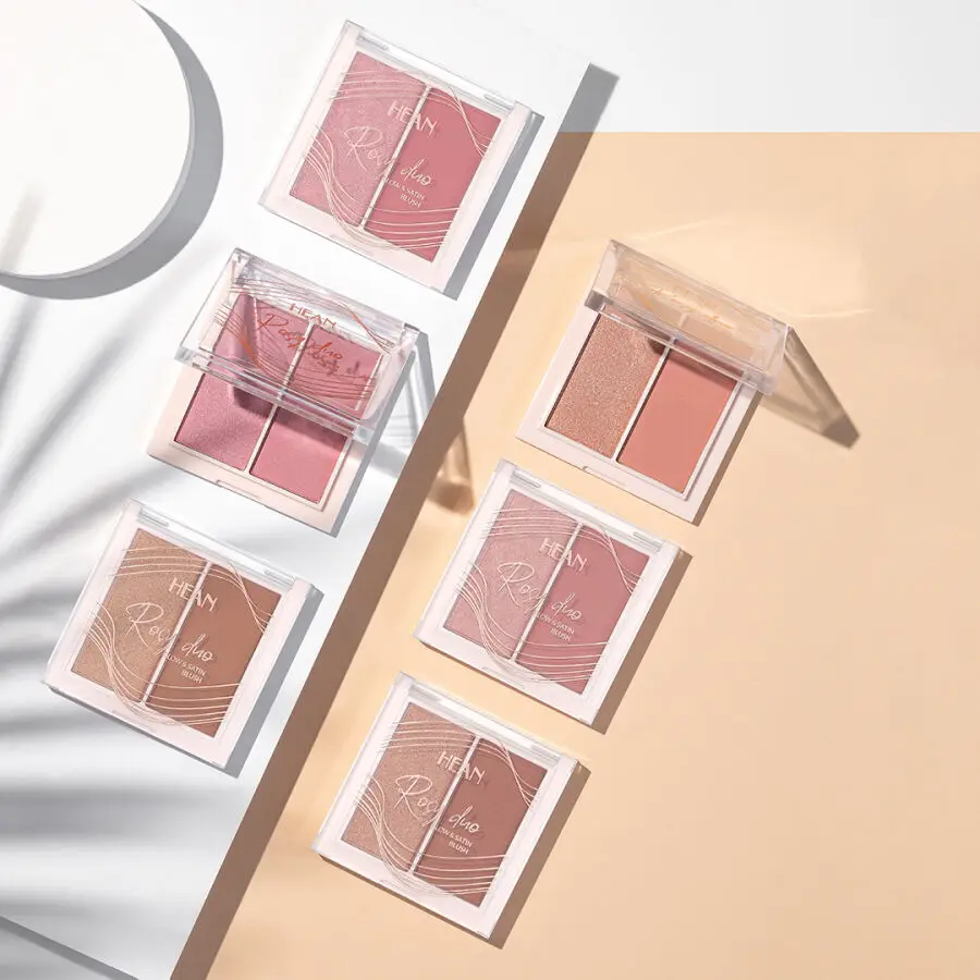 ROSY DUO glow & satin blush